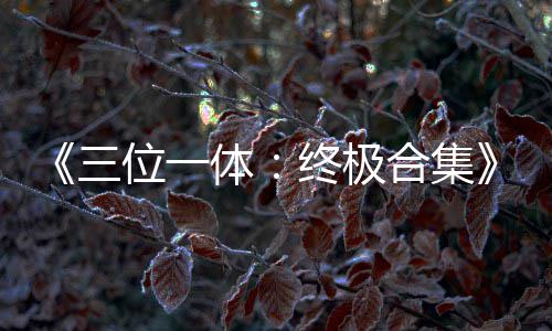 部作宣合集品合体体三 四终极位一传片公布